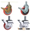 adjustable scaffolding caster wheels