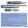 guide/Bearings/three-fold rail/hinge/drawer slides/ball bearing slide