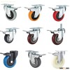 Swivel PU,TPR,PP,rubber caster,industrial caster wheel,cart castor