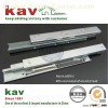 3 folding concealed auto close guide slide for sliding basket