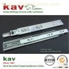 side mounting push open ball bearing sliding track