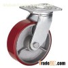 Heavy duty Swivel PU cast iron caster