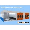 Preparation Area, Painting Spraying And Dry Portable Large Spray Booth With Back Generator