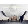 5 Star Hotel Reception Center Grey Fabric Modern Lobby Chair For Living room