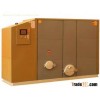 Biomass fuel fired hot water boiler with automatic control system