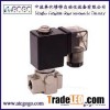 200bar 2 way stainless steel solenoid valve for air water oil