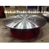 OEM 15 T Rotary Welding Positioner with Step - Less Frequency Conversion Rotation