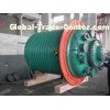 5000L Glass lined Half Pipe Jacketed Vessel , High pressure glass reactor
