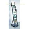 Custom Metal Steel Portable Brochure Display Stands With Powder Coated
