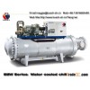 BUSCH water cooled screw chiller for cooling process