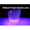 Color Changing Rechargeable LED Ice Bucket For 2 Beer Bottle UL BS GS SAA