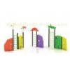 Colorful Childrens Playground Climbing Walls with LLPDE Plastic Parts A-17204