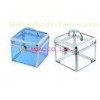 1.8mm Transparent Acrylic Cosmetic Case With Lock For Makeup Artist / Show