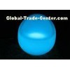 Durable Ployethylene Round LED Bar Stools For Seating / Battery Operated LED Chair
