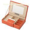 Hot Stamping Leather, Cardboard Stackable Jewelry Box Square, Round or Heart shape Custom