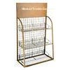 Custom Wire Metal Display Rack  and Cases for Supermarket merchandise show