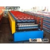 0.3 - 0.8mm thickness double layer roof roll forming machine