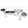 Black ABS fine bubble diffusers wastewater treatment Non - clogging