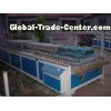 WPC Door Plastic Board Extrusion Line , PVC Door Board Making Machine
