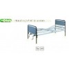 Manual Double crank hospital adjustable medical beds (2 fucntion) with wood plate