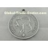 50 Diameter BLV Die Cast Medals For Pentathlon / Antique Silver Plating