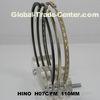H07C High Performance Custom Piston Rings Set , Hino Diesel Engine Parts