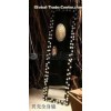Plywood Art Deco Mirrors , Black Frame with Shell 158 * 49 * 3.5 cm