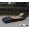 rattan sunbed