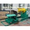 Automatic Steel Coil Uncoiler To Decoiling 11kw , Sheet Cutting Machine