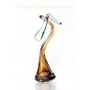 Modern ABMER Restaurant Decorative Glass Ornaments D145mm * H670mm