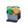 Plastic Two-Tank Stainless Steel Slush Machine XC224 For Snack Food Bar