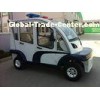 Anti Rusting Pure Electric Vehicle , Electric Patrol Car For 4 Person