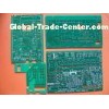 Immersion Gold Single Sided PCB Board with Green Solder Mask for LED, telecommunication