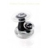 Outdoor Exhibitions Decorative Glass Ornaments , D160mm * H570mm
