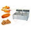 8L+8L Commercial Deep Fat Fryer Outdoor With 2 Basket , 2KW + 2KW