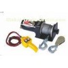 Electric 1500 LB 12V Portable UTV Winch with pulley block