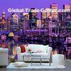 Unique Self - Adhesive Non Woven Fabric Wall Stickers, Building Wall Paper CK12-185S