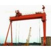 300t Main Girders Rain-Proof Gantry Crane With Double-Trolleys For Ship Building