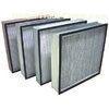 Galvanized Steel Frame Food Industry HS deep-pleat Separator HEPA Filter for cleaning room