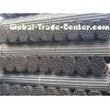 4 inch Carbon Welded Steel Pipe / Small Diameter ERW Steel Tube With Flange / Coupling Ending