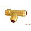 Refrigeration Brass Fitting,Brass Tee