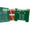 Quick Turn FR4 Green Multi layer rigid flex pcb design immersion gold / silver