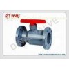 CPVC flange Ball Valve Handle Lever 1-1/4"(D40mm) ~ 5(D140mm) Plastic Ball Valve