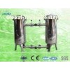 High Pressure Stainless Steel 1 Inch Twin BagFiltersWithStrainerHousing