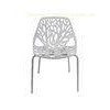 Outdoor Event Leisure Plastic Chair , White Driade Miss Lacy Chair