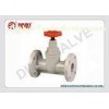 4, 5, 6 Inch Two Way PPH Plastic Globe Gate Valve, industrial screwed gate valves
