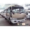 EURO II 7M Diesel Turbocharged Coaster Mini Bus With Inter Cooling, 5 Speed Manual