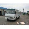 Water Cooled And Direct Injection Diesel Mini Coaster Bus With 4 Cylinder