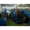 Blue Waste Tyre Recycling Equipment Deal With The Steel Bead Wires , No Waste Gas