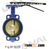 WAFER/LUG TYPE DOUBLE SHAFT BUTTERFLY VALVE